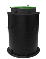 ВЕРТИКАЛЬНАЯ СТАНЦИЯ БИОЛ. ОЧИСТКИ KANN X - 4 S, 3-4 чел. ввод 60см, самотечный / принудительный